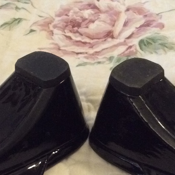 STUART WEITZMAN Black patent leather ribbon toe 7 - Picture 5 of 7